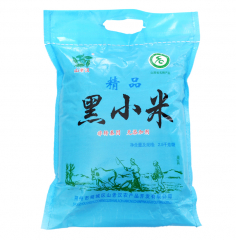 【自营】 山老汉黑小米2.5kg 农家小黑米杂粮米 黑小米 2.5kg