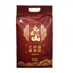 【自营】儿女山石磨荞麦面粉5kg 农家饭特色剔尖 炸酱面刀削面面粉 荞面 5kg