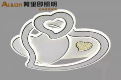 分享 收藏 举报 LED心形卧室吸顶灯简约现代家用房间创意个性客厅灯儿童房灯 如图 