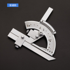 万能角度尺量角器角度尺角度仪测量工具0-320度 320度普通款 万能角度尺