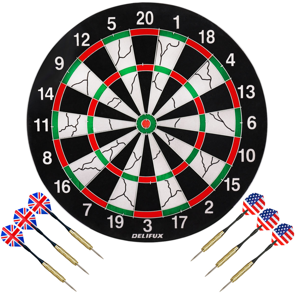 得力风行f4150飞镖盘(黑色/个)